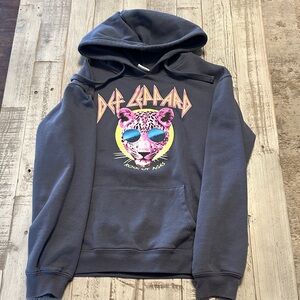 Def Leppard Graphic Hoodie